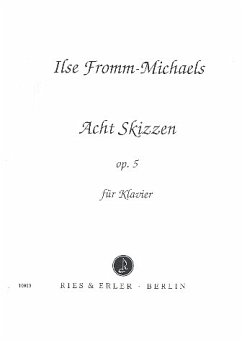 Cover 8 Skizzen op.5 für Klavier