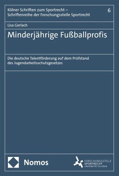 Minderjährige Fußballprofis (eBook, PDF) - Gerlach, Lisa