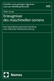 Erzeugnisse des maschinellen Lernens (eBook, PDF)