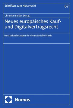 Cover Neues europäisches Kauf- und Digitalvertragsrecht (eBook, PDF)