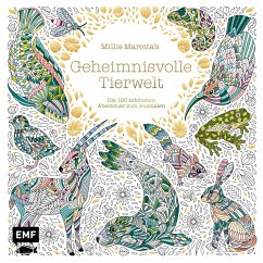 Millie Marotta's Geheimnisvolle Tierwelt - Die 120 schönsten Abenteuer zum Ausmalen   (Mängelexemplar) - Marotta, Millie