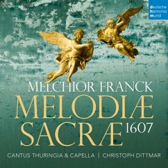 Cover Melchior Franck: Melodiae Sacrae 1607