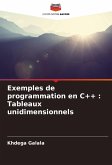 Exemples de programmation en C++ : Tableaux unidimensionnels