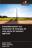 Considerazioni sul consumo di energia di una serie di sensori agricoli