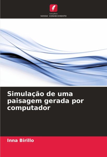 Simulação de uma paisagem gerada por computador Simulação de uma paisagem gerada por computador