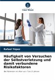 Häufigkeit von Versuchen der Selbstverletzung und damit verbundene Risikofaktoren