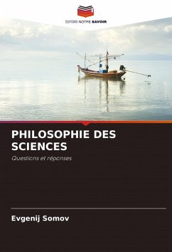 Cover PHILOSOPHIE DES SCIENCES