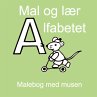 Farvelæg alfabetet - malebog med musen... - Bild 1