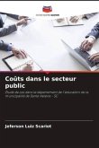 Coûts dans le secteur public