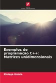 Exemplos de programação C++: Matrizes unidimensionais
