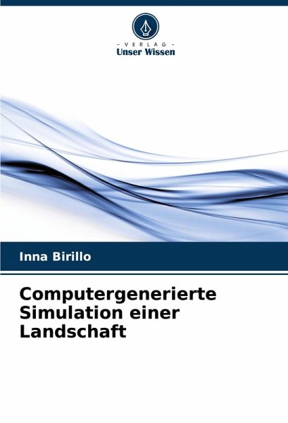 Computergenerierte Simulation einer Landschaft Computergenerierte Simulation einer Landschaft
