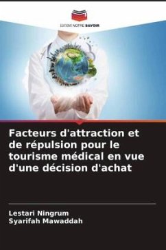 Facteurs d'attraction et de répulsion pour le tourisme médical en vue d'une décision d'achat - Ningrum, Lestari;Mawaddah, Syarifah