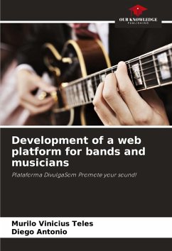 Cover Development of a web platform for bands and musicians