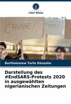Cover Darstellung des #EndSARS-Protests 2020 in ausgewählten nigerianischen Zeitungen