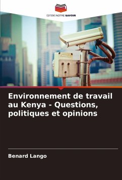 Environnement de travail au Kenya - Questions, politiques et opinions - Lango, Benard