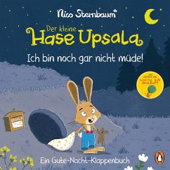 Cover Der kleine Hase Upsala - Ich bin noch gar nicht müde - Ein Gute-Nacht-Klappenbuch