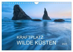 Kraftplatz Wilde Küsten (Wandkalender 2025 DIN A4 quer), CALVENDO Monatskalender