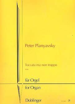 Cover Toccata ma non troppo für Orgel