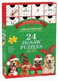 Puzzle Adventskalender - 1200 Teile Christmas Paws