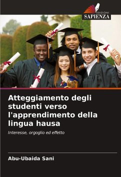 Cover Atteggiamento degli studenti verso l'apprendimento della lingua hausa