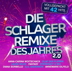 Cover Die Schlager Remixe Des Jahres 2.0 (2cd)