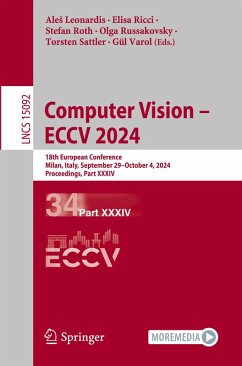 Cover Computer Vision - ECCV 2024