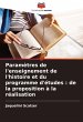 Paramètres de l'enseignement de... - Bild 1