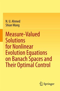 Cover Measure-Valued Solutions for Nonlinear Evolution Equations on Banach Spaces and Their Optimal Control