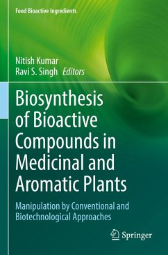 Cover Biosynthesis of Bioactive Compounds in Medicinal and Aromatic Plants