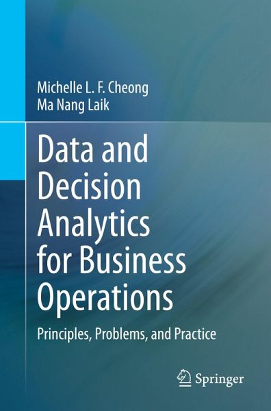 Data and Decision Analytics for Business Operations Data and Decision Analytics for Business Operations