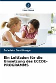 Ein Leitfaden für die Umsetzung des ECCDE-PROGRAMMS