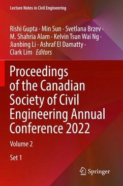 Cover Proceedings of the Canadian Society of Civil Engineering Annual Conference 2022