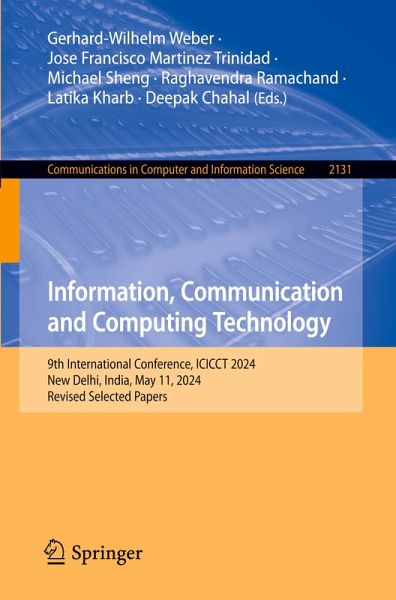 Information, Communication and Computing Technology Information, Communication and Computing Technology