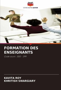 Cover FORMATION DES ENSEIGNANTS