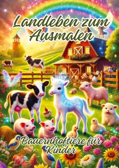 Cover Landleben zum Ausmalen