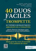 40 Duos Faciles pour Trompette - 10 Thèmes Romantiques Arrangés en 4 Tonalités (fixed-layout eBook, ePUB)