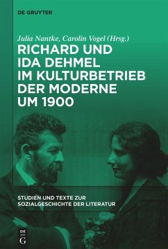 Cover Richard und Ida Dehmel im Kulturbetrieb der Moderne um 1900