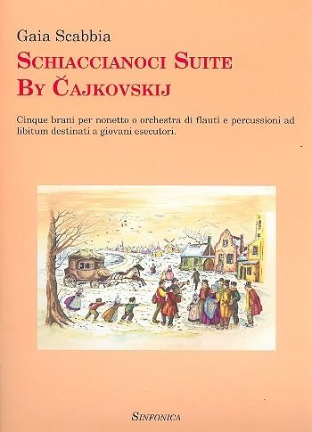 Nussknacker Suite für 9 Flöten (Schlagwerk ad lib) Partitur und Stimmen