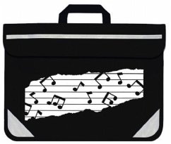 Cover Mapac: Music Bag Duo - Music Notes (Black)