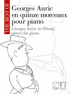 Cover George Auric en 15 morceaux pour piano