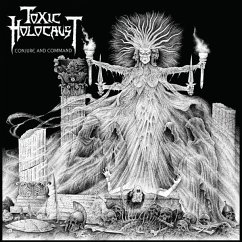Conjure And Command Milky Clear With Black,White - Toxic Holocaust Conjure And Command Milky Clear With Black,White - Toxic Holocaust