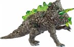 Schleich 70828 - Eldrador Creatures, Steintriceratops, Spielfigur, Länge: 17,5 cm