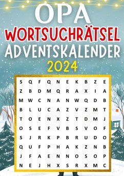 Opa Wortsuchrätsel Adventskalender 2024 ¿ Weihnachtsgeschenk - Verlag, Isamrätsel