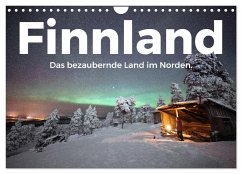 Finnland - Das bezaubernde Land im Norden. (Wandkalender 2025 DIN A4 quer), CALVENDO Monatskalender