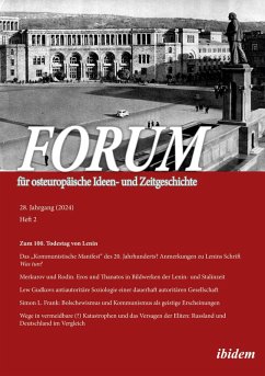 Cover Forum für osteuropäische Ideen- und Zeitgeschichte