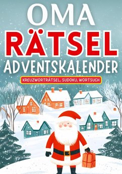 Cover Oma Rätsel Adventskalender 2024 ¿ Weihnachtsgeschenk