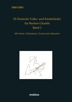 Cover 25 Deutsche Volks- und Kinderlieder für Bariton-Ukulele