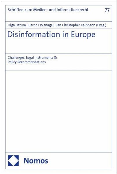 Disinformation in Europe Disinformation in Europe