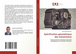 Cover Spécification géométrique des mécanismes