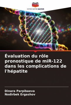 Cover Évaluation du rôle pronostique de miR-122 dans les complications de l'hépatite